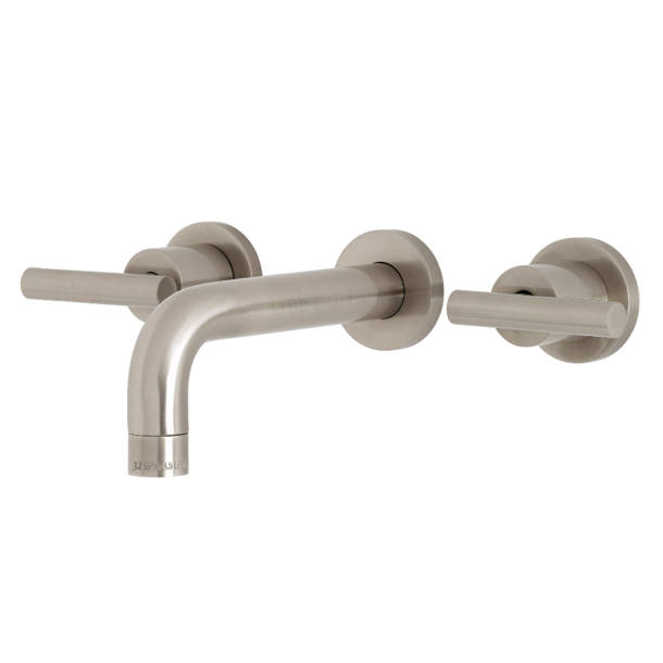 Kingston Brass Metropolitan Wall Mounted Bathroom Faucet Reviews   Wall Mount Bathroom Faucet 